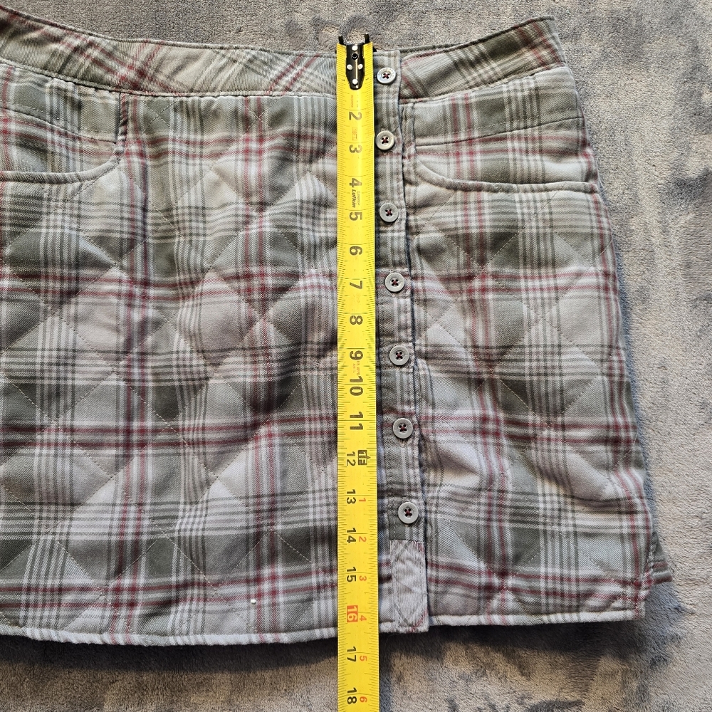 Horny Toad Quilted Birddog Skirt Size 8 - Picture 8 of 12